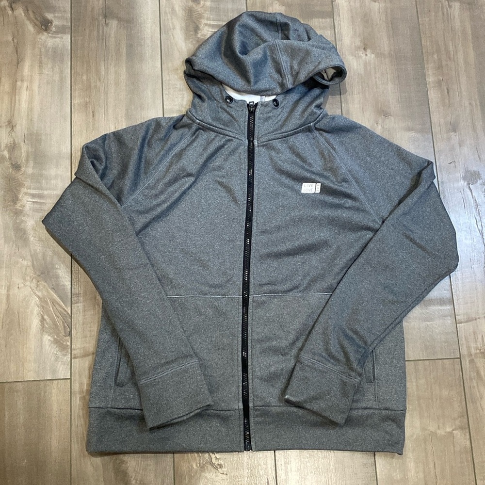 Aeropostale Live Love Dream Zip-Up Workout Wicking Hoodie. Size XL